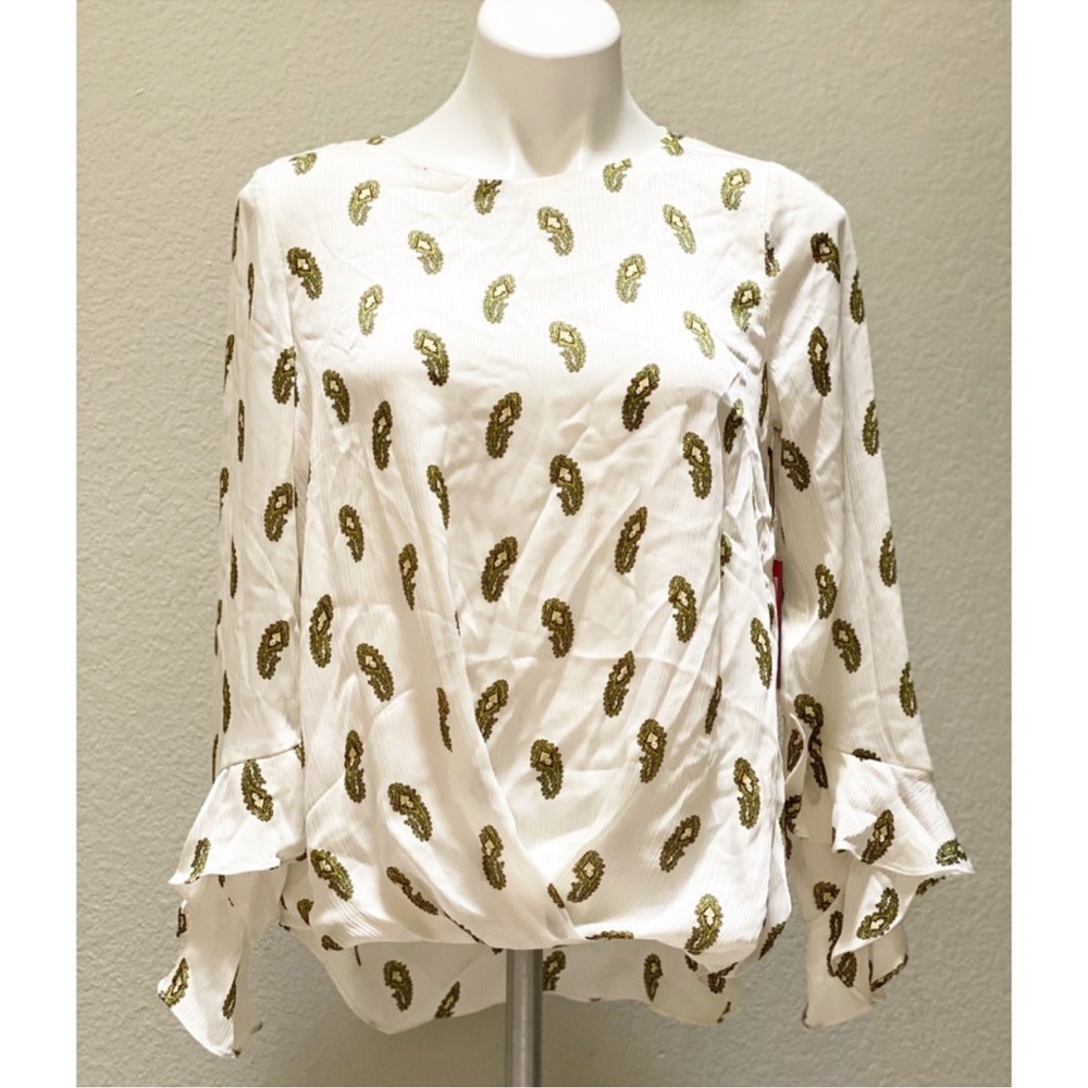 NWT Vince Camuto paisley blouse, XS